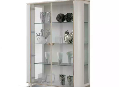 Designer Display case Furniture Wood White Luxury Showcase Cabinet Design Italian Furniture