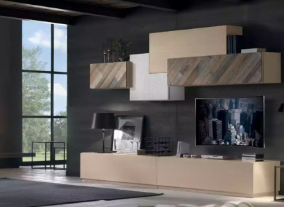 Living room Complete Set Lowboard TV-cabinet Wardrobe Wall Suite Luxury new