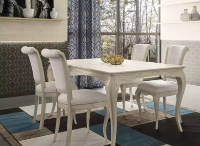 Dining room Table Dining table 4x Chair Suite Tables Chairs Set 5tlg Furniture
