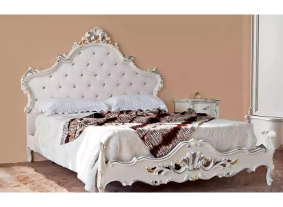 Bed Upholstery Design Luxury Double Beds Chesterfield Wood Furniture Cabinets