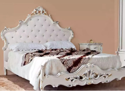 Bed Upholstery Design Luxury Double Beds Chesterfield Wood Furniture Cabinets