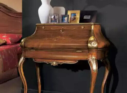 Design Luxury Brown Console table Bedroom Furniture Dressing table Wood