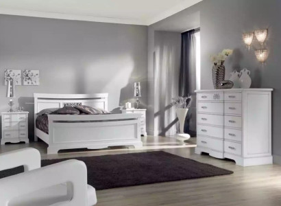 Bed 2x Bedside tables 4-piece Bedroom Set Modern Luxury Bedroom new