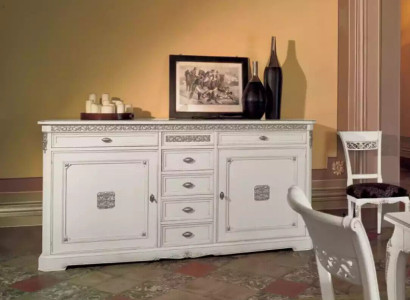 Sideboard Sideboard Solid Wood Italy Wardrobe Furniture Chest of drawers Living room