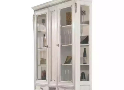 Classic Display case Living room display cabinet White glass display case new
