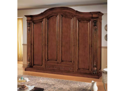 Wardrobe Brown Wardrobe Luxury Coat rack Bedroom Furniture Cabinets