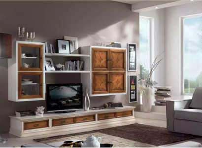 Italian Wood Furniture Designer Sideboard Wall unit Living room wall unit