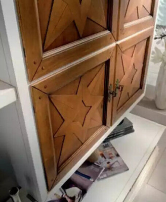 Italian Wood Furniture Designer Sideboard Wall unit Living room wall unit