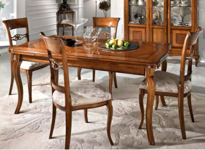 Dining set Dining table 4 x Chairs Set Classic r Dining set 5 pieces. Tables