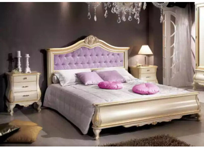 Bed design Luxurious Chesterfield Double bed for Bedroom Wooden furniture Bed