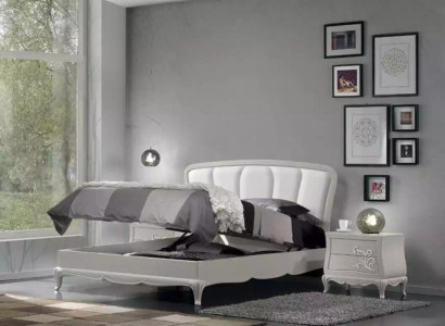 Bed 2x Bedside tables 3 pcs. Bedroom Set Modern Luxury Bedroom