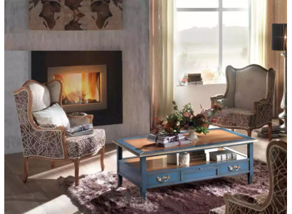 Set 2x Armchair Living room Table Sofa Luxury Coffee table Side 3pcs new