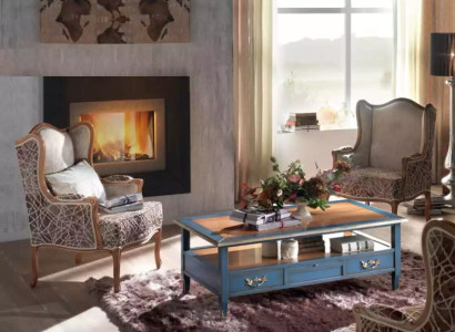 Set 2x Armchair Living room Table Sofa Luxury Coffee table Side 3pcs new