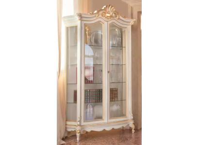 Classic quality white display case luxury furniture new in the living room shelf