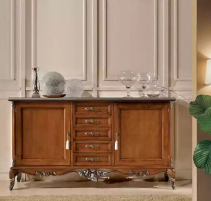 Sideboard Chest of drawers Sideboard Solid Wood Living room Italy Wardrobe Furniture