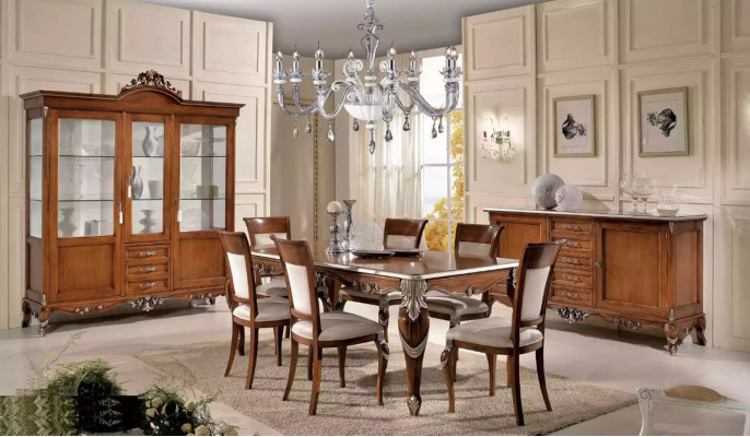 Sideboard Chest of drawers Sideboard Solid Wood Living room Italy Wardrobe Furniture
