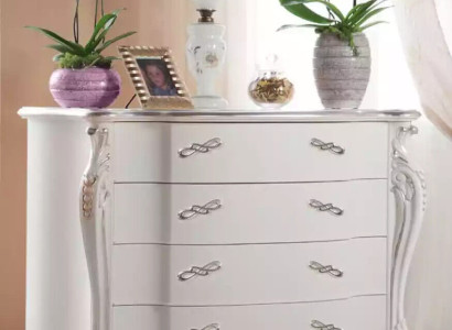 Chests of drawers White Bedroom design classic luxury Wood Chest of drawers Sideboard