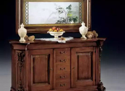 Classic s Brown Solid wood Sideboard Mirror Chest of drawers Cabinets new