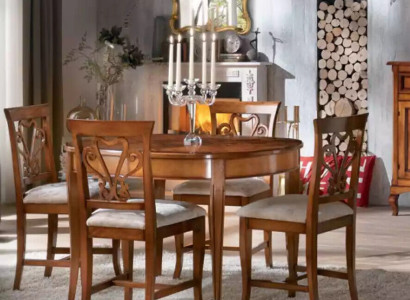 Dining set Dining table 4 x Chairs Set Suite Classic Dining set 5 pieces.