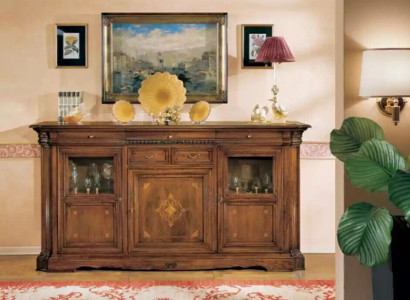 Sideboard Living room Chest of drawers with drawers Wood Wardrobe Brown new