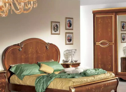 Bed Upholstery Classic Double bed Wood Hotel Beds Bedroom Upholstery