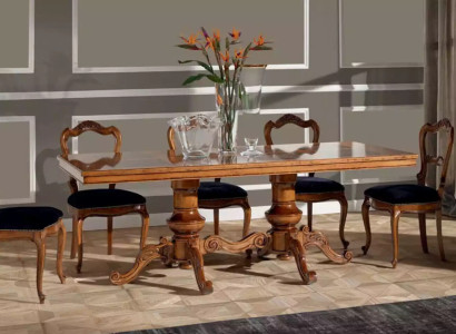 Dining table Brown Luxury Table Wood Dining room Rectangular dining tables new