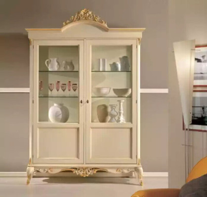 Design Wood Wardrobe Display case Cabinets Italian Style Furniture Sideboard