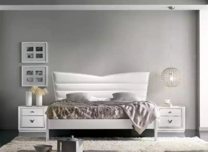 Design Furniture Bed 2x Bedside tables 3 pcs Bedroom Set Luxury Beds new