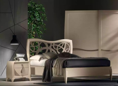 Bed 2x Bedside tables 3 pieces. Bedroom Design Luxury Bedroom Furniture