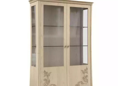 Display case Wood Luxury Classic Sideboard Design Furniture Italian Beige