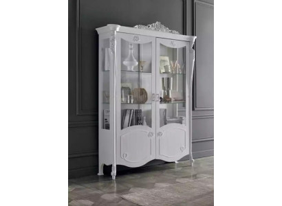 Luxury style wardrobe sideboard display cabinet design Italian furniture