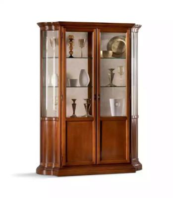 Luxury Display case Living room Furniture Wardrobe Glass Showcases Designer Sideboard