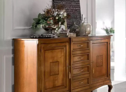 Sideboard with drawers Wood Chest of drawers Living room Wardrobe Solid new