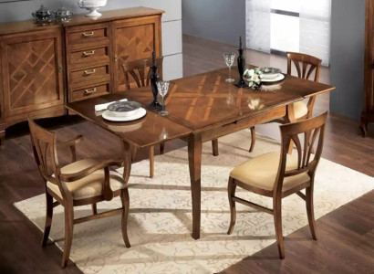 Dining table Group 4x Chairs Dining set Chair Set Table 5pcs. Set new