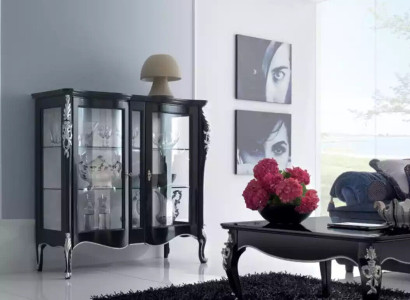 Cabinets Wood Showcases Glass Wardrobe Display case Living room Furniture Sideboard