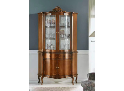 Wooden showcase high-quality luxury display case Wardrobe Classic s Design Furniture brown