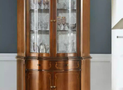 Wooden showcase high-quality luxury display case Wardrobe Classic s Design Furniture brown
