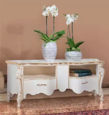 TV Shelf Chest of drawers TV-cabinet Shelf wooden table Classic s design lowboard shelves