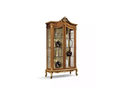 Glass Cabinet Display Case Furniture Wooden Cabinet Showcases Luxury Wardrobe Wood new