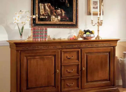 Classic Style Chest of drawers Sideboard Wardrobe Italian Furniture Brown new