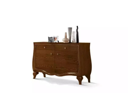 Sideboard Living room Chests of drawers Drawers Wood Wooden cabinet Brown new