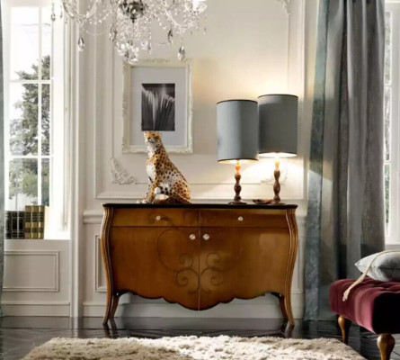 Sideboard Brown Wood Chests of drawers Italian Furniture Furnishings Cabinets