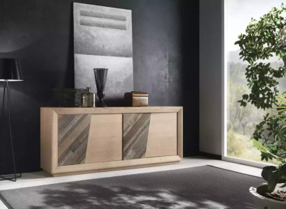 Sideboard Living room Dining room Wood Luxury Chests of drawers Furniture Brown new