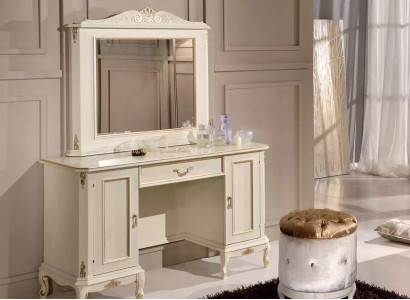 Chic white Chest of drawers Mirror Classic Furniture -Set from Sideboard Chests of drawers