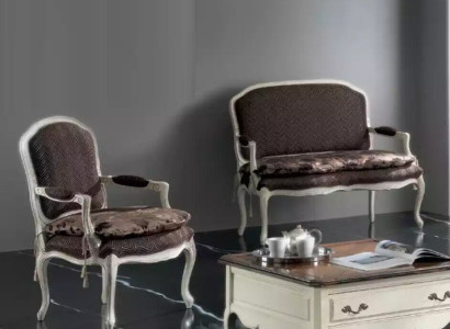 Sofa 2 Seater Classic Upholstery Design Luxury Couch Sofas Armchair new