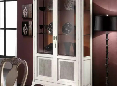 Display case sideboard showcases luxury glass wardrobe wood design furniture Italy