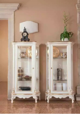 Wooden display case High quality display case Classic s Furniture Design White display cases