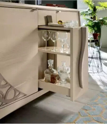 Chest of drawers Sideboard Wood Wardrobe Beige Furniture Chests of drawers Living room new