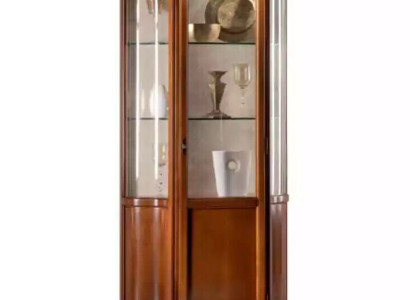 Display case Glass Wardrobe Display case Living room Wood Sideboard Italian Furniture