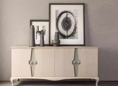 Sideboard Chest of drawers Table Sideboard Luxury Living room Chests of drawers Wood new